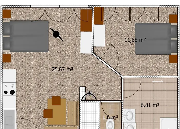 Annelies Апартаменты Тукс